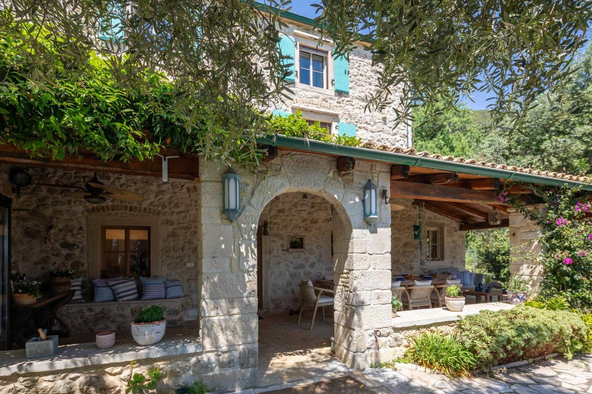 Corfu Olivestone Village With Swimming Pool Agios Markos Екстер'єр фото