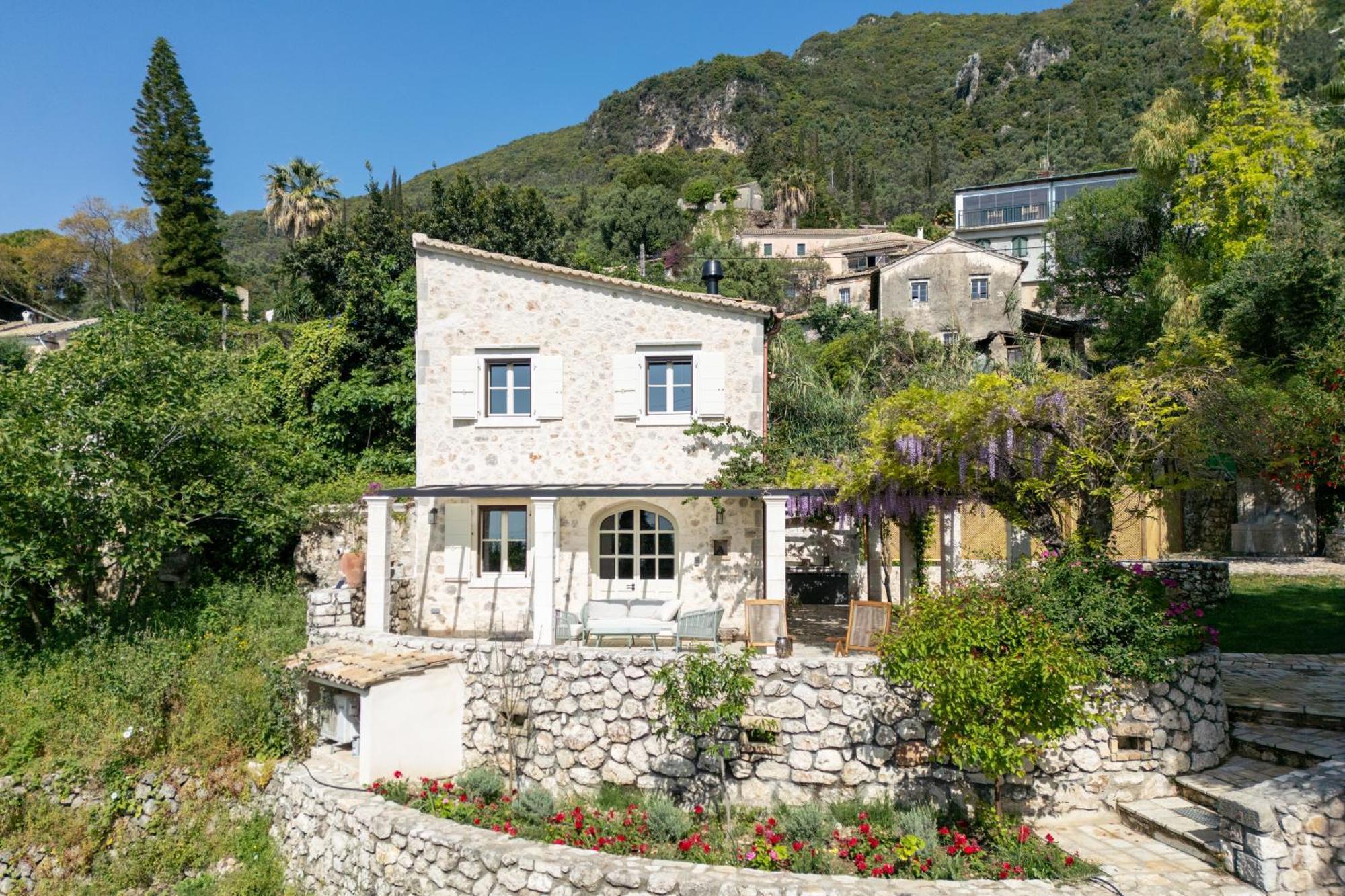 Corfu Olivestone Village With Swimming Pool Agios Markos Екстер'єр фото